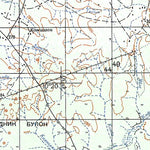 Soviet Genshtab - c30-14 - Burkina Faso