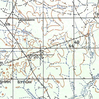 Soviet Genshtab - c30-14 - Burkina Faso
