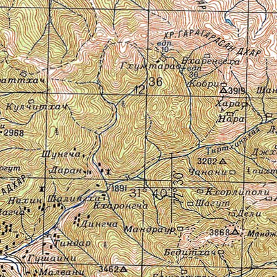 Soviet Genshtab - h43-06 - India