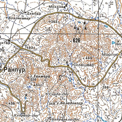 Soviet Genshtab - f42-22 - India