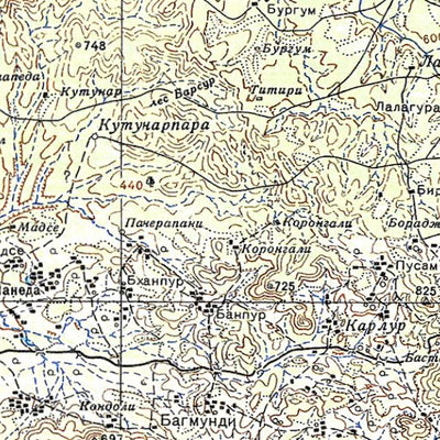 Soviet Genshtab - e44-10 - India