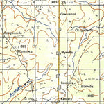 Soviet Genshtab - xc34-24 - Democratic Republic of the Congo