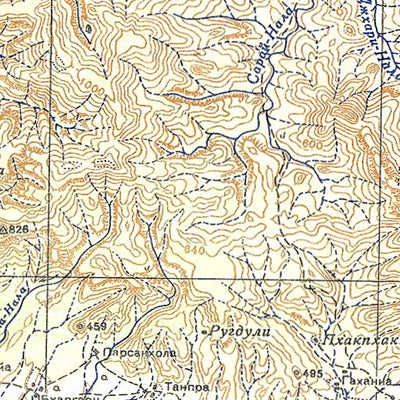 Soviet Genshtab - f44-17 - India