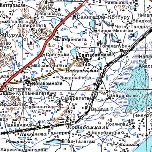 Soviet Genshtab - e45-13 - India Map by Avenza Systems Inc. | Avenza Maps