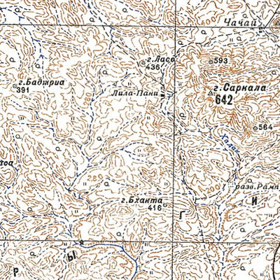 Soviet Genshtab - f42-29 - India