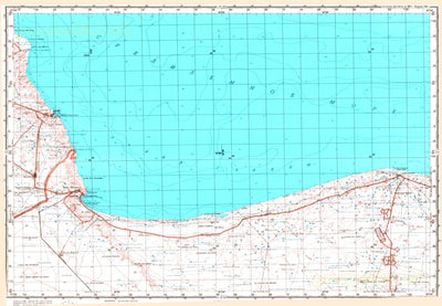 Soviet Genshtab - h35-02 - Libyan Arab Jamahiriya