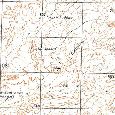 Soviet Genshtab - h29-30 - Algeria