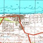 Soviet Genshtab - h33-16 - Libyan Arab Jamahiriya
