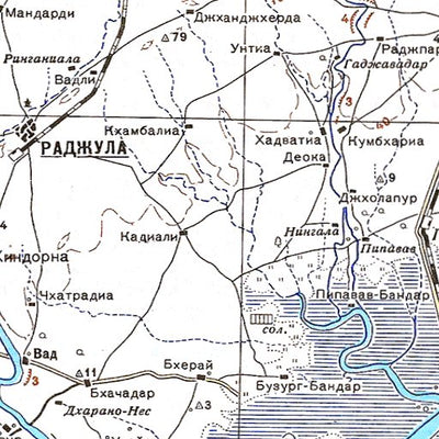 Soviet Genshtab - f42-30 - India