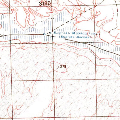 Soviet Genshtab - h34-31 - Libyan Arab Jamahiriya (Zilah - East)