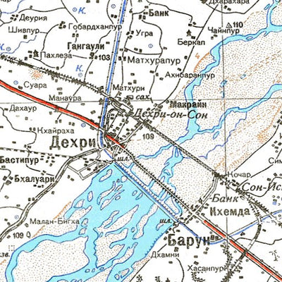 Soviet Genshtab - g45-25 - India