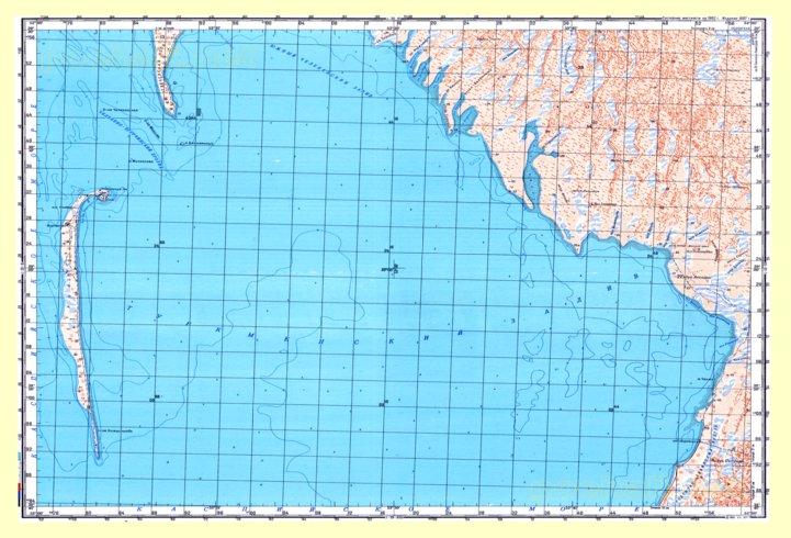 Soviet Genshtab - j39-12 - Turkmenistan Map by Avenza Systems Inc ...
