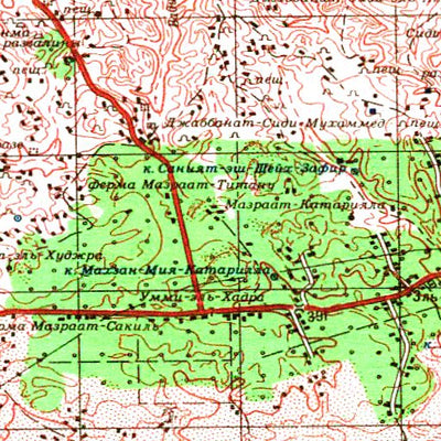 Soviet Genshtab - i33-32 - Libyan Arab Jamahiriya