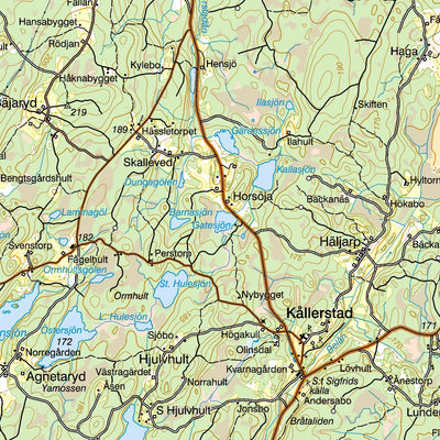 Terrängkartan Småland västra