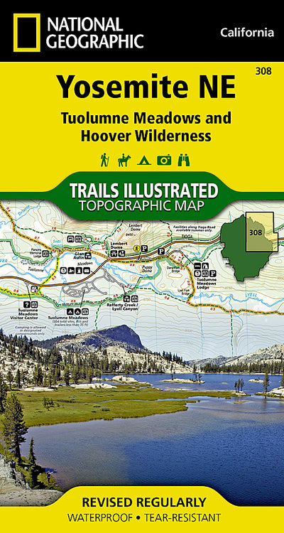 308 :: Yosemite NE: Tuolumne Meadows and Hoover Wilderness