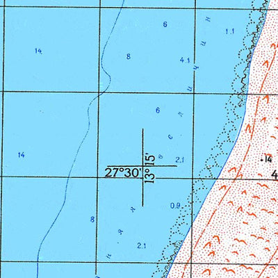 Soviet Genshtab - g28-022 - Western Sahara