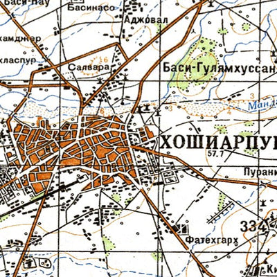 Soviet Genshtab - h43-020 - India