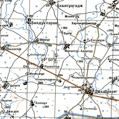 Soviet Genshtab - h43-084 - India
