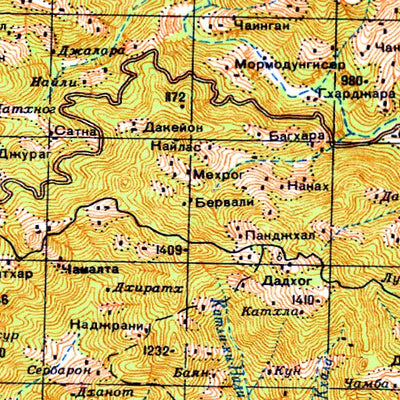 Soviet Genshtab - h43-059 - India