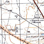 Soviet Genshtab - i37-121 - Syrian Arab Republic