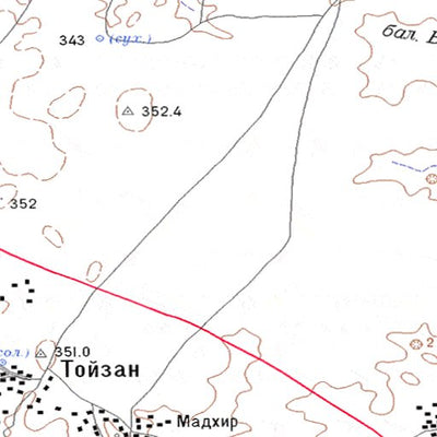 Soviet Genshtab - i37-005 - Syrian Arab Republic