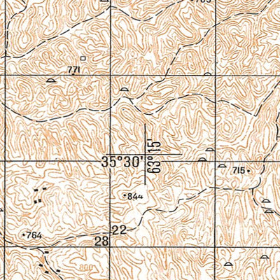 Soviet Genshtab - i41-019 - Turkmenistan