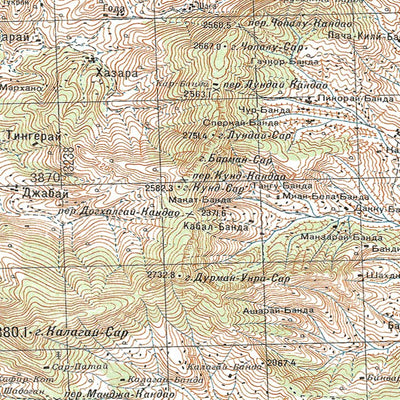 Soviet Genshtab - i43-037 - Pakistan