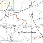 Soviet Genshtab - j37-129 - Syrian Arab Republic