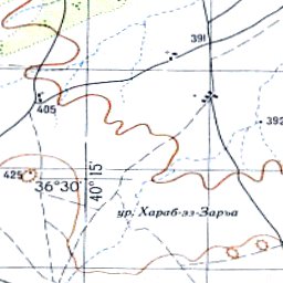 Soviet Genshtab - j37-129 - Syrian Arab Republic