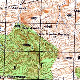 Soviet Genshtab - j37-132 - Syrian Arab Republic