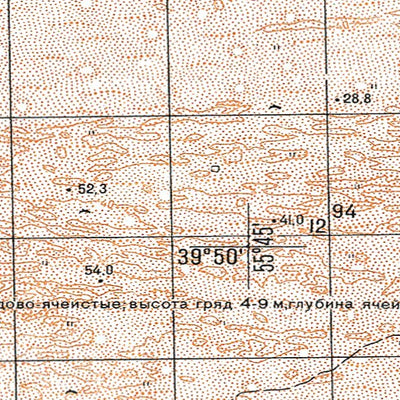 Soviet Genshtab - j40-004 - Turkmenistan