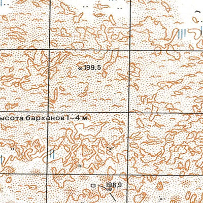 Soviet Genshtab - j41-021 - Uzbekistan