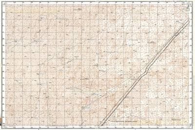 Soviet Genshtab - j41-043 - Turkmenistan