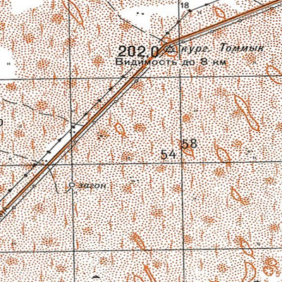 Soviet Genshtab - j41-087 - Turkmenistan