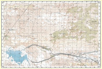 Soviet Genshtab - j41-008 - Uzbekistan