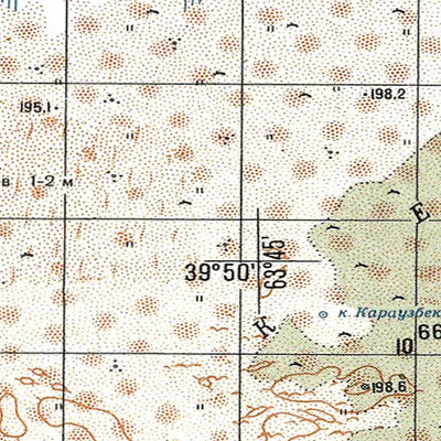 Soviet Genshtab - j41-008 - Uzbekistan