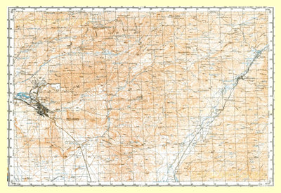 Soviet Genshtab - j42-073 - Turkmenistan