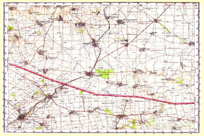 Soviet Genshtab - k35-009 - Romania