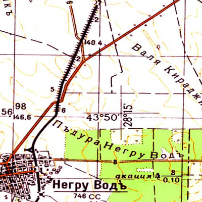 Soviet Genshtab - k35-009 - Romania