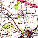 Soviet Genshtab - k35-009 - Romania