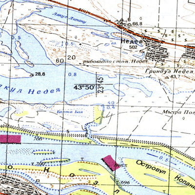 Soviet Genshtab - k34-012 - Romania