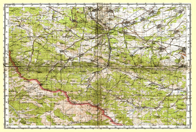 Soviet Genshtab - k34-022 - Serbia