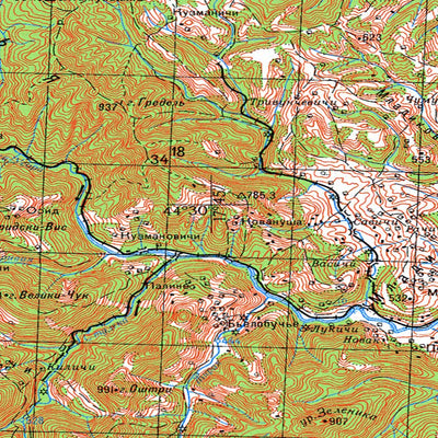 Soviet Genshtab - l33-132 - Bosnia and Herzegovina