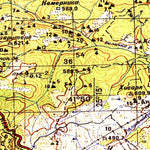 Soviet Genshtab - k35-075 - Bulgaria