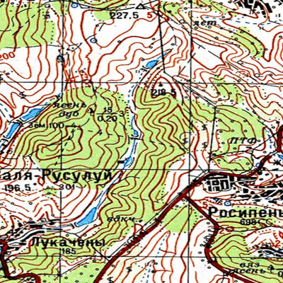 Soviet Genshtab - l35-020--(1976) - Republic of Moldova