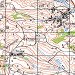 Soviet Genshtab - l34-127 - Serbia