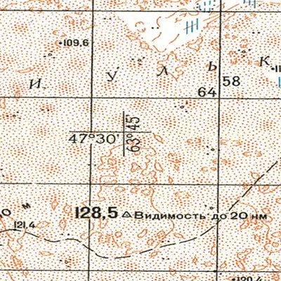 Soviet Genshtab - l41-020 - Kazakhstan