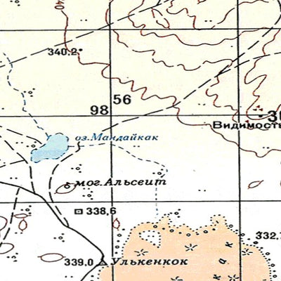 Soviet Genshtab - l42-005--(1935) - Kazakhstan