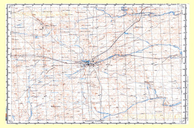 Soviet Genshtab - l42-002 - Kazakhstan