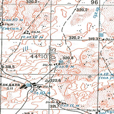 Soviet Genshtab - l42-141 - Kazakhstan